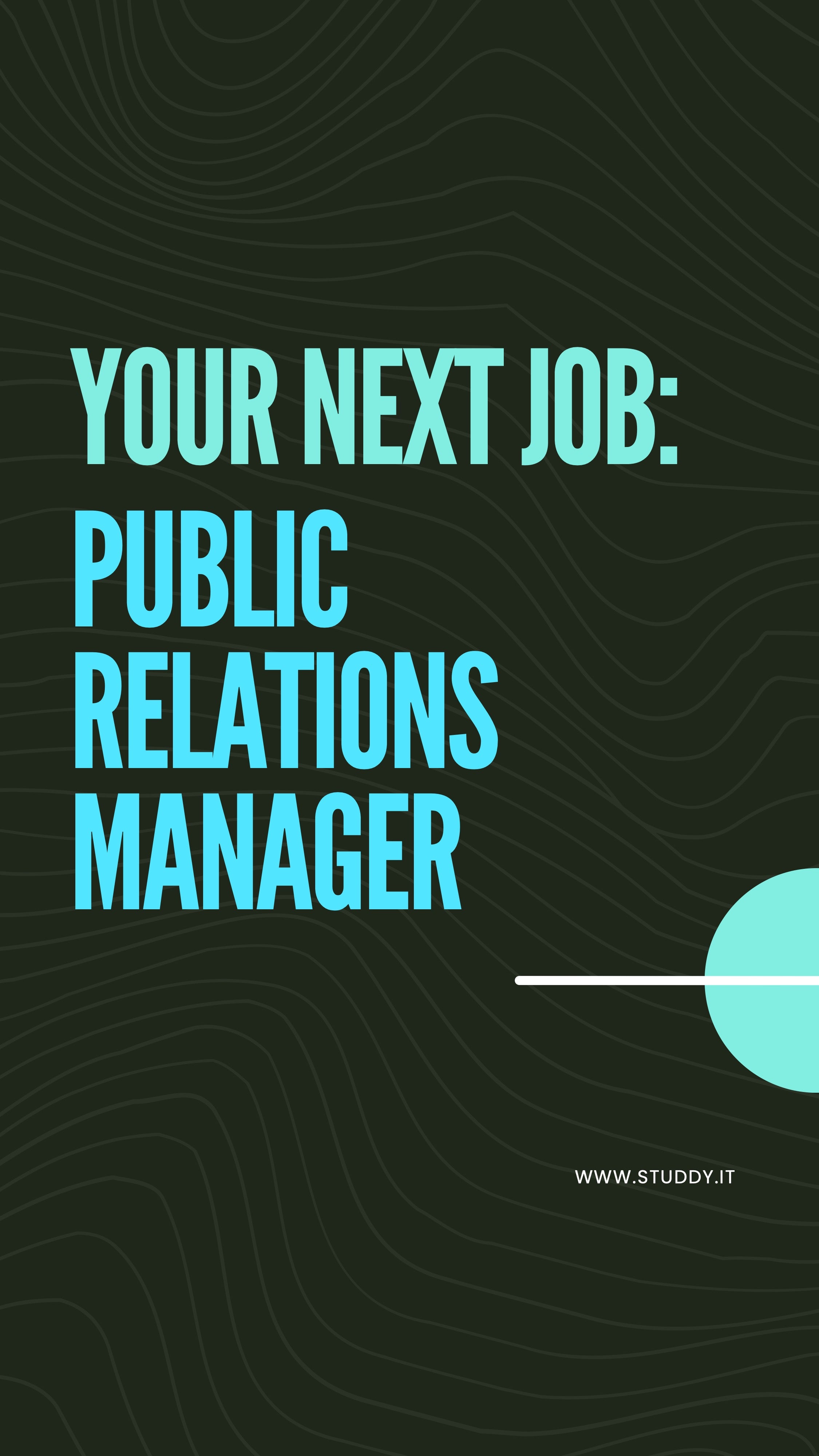 Public relations manager